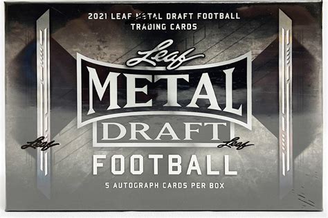 2021 leaf metal draft football box|2021 leaf metal draft checklist.